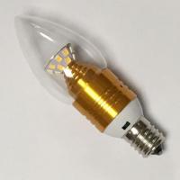 LED電球 E17 シャンデリア球　高輝度 電球色 消費5W [E17-CDL-5W-Y]
