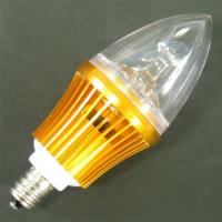 LED電球 E12 シャンデリア球 電球色 消費3W [E12-CDL-3W-Y]