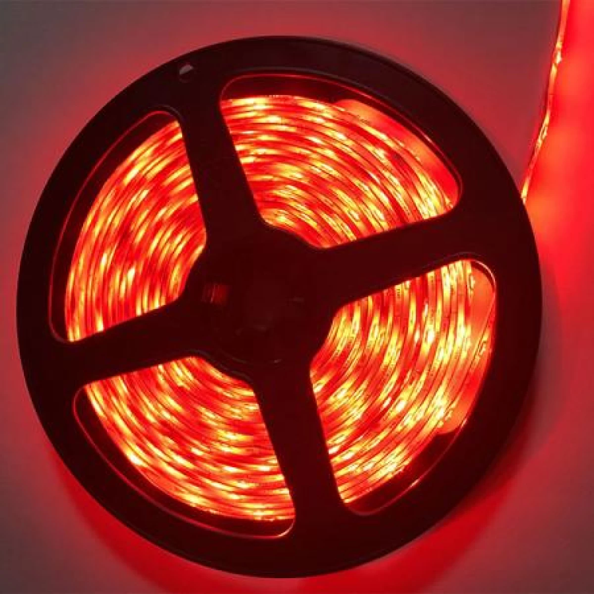 LEDテープライト 5M 発光色選択 白ベース 電源付き 3528W-5M-X-2A