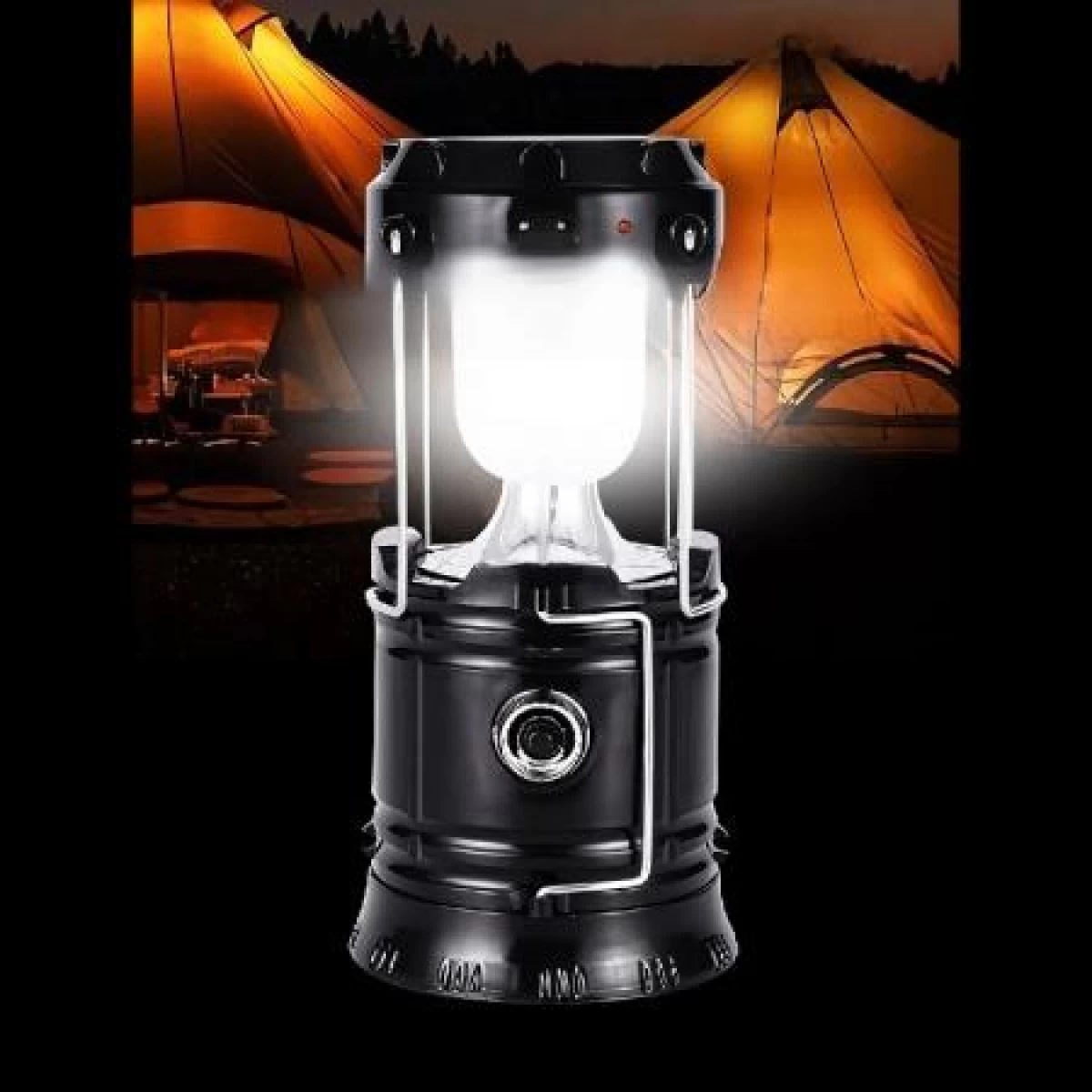 【ワケあり特価】LEDランタン 懐中電灯 2WAY 非常灯 防災用品 LANT-BK