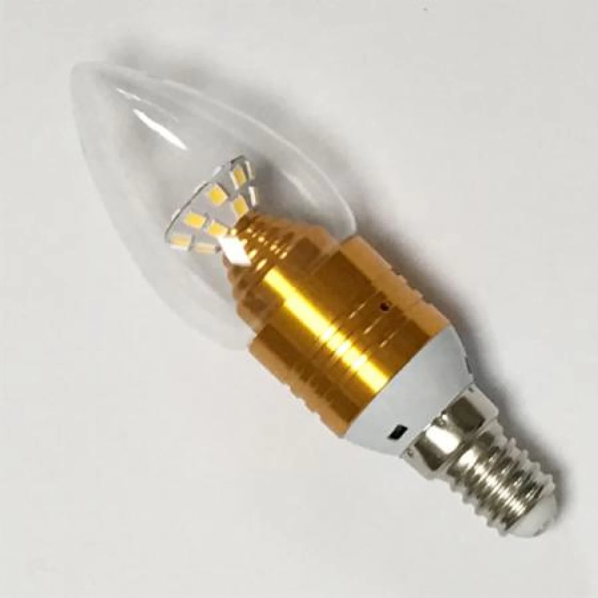 LED電球 E14 シャンデリア球　高輝度 電球色 消費5W [E14-CDL-5W-Y]