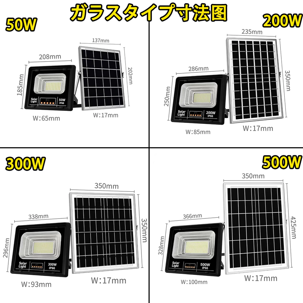 ソーラーLEDライト 分離式 投光器 昼光色 リモコン ガーデンライト 防水 配線不要 電気代ゼロ 防犯灯 庭園 看板照明 YY-X