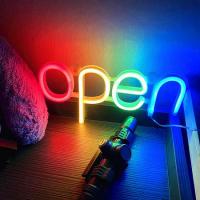 LEDネオンサイン OPEN 店舗 看板 おしゃれ 装飾用 neon-open